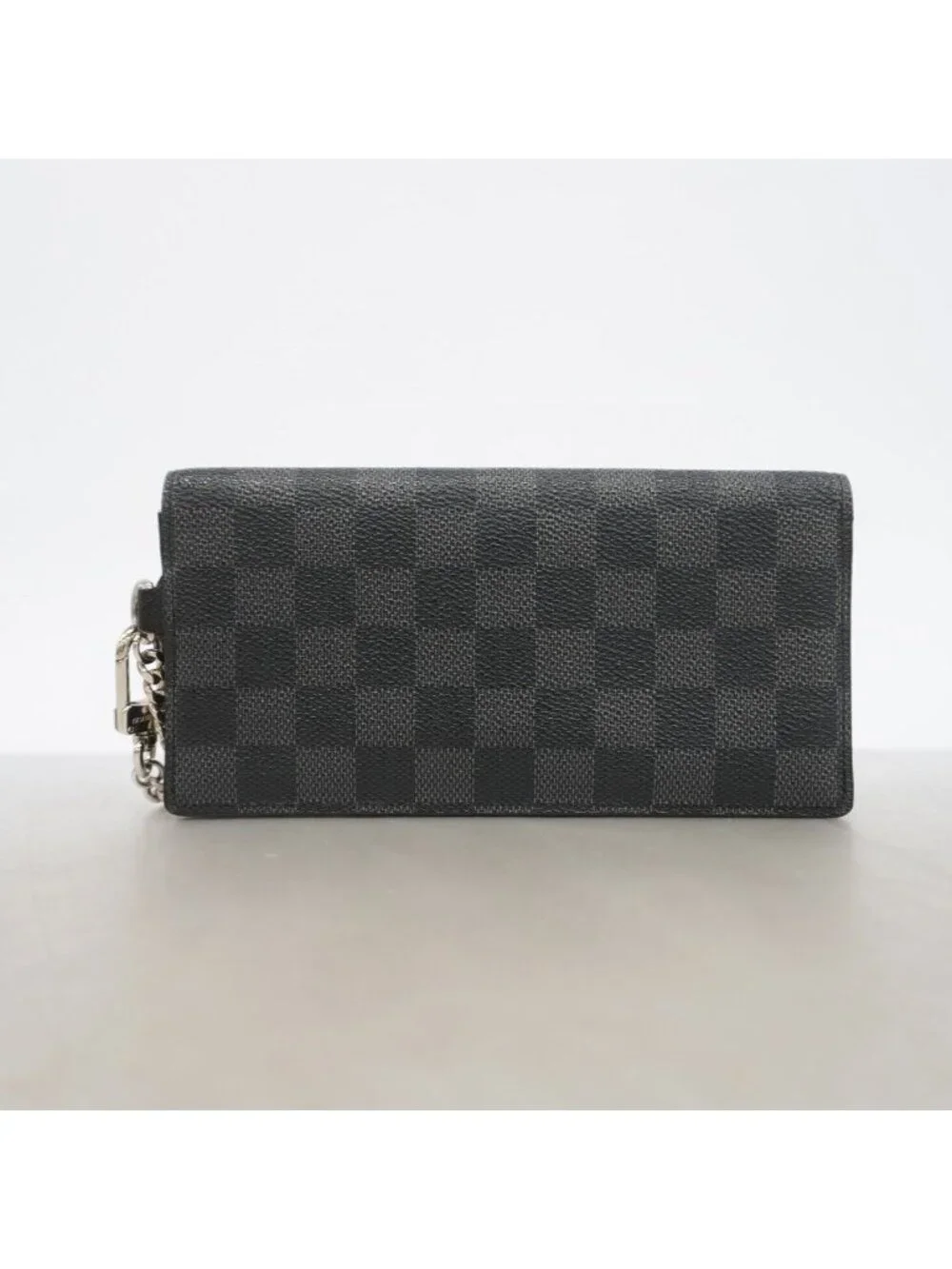 Louis Vuitton Wallet Damier Graphite Portefeuille Accordeon Black Gray